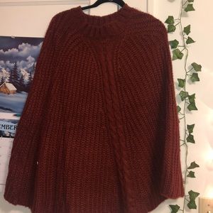 Maroon shrug
